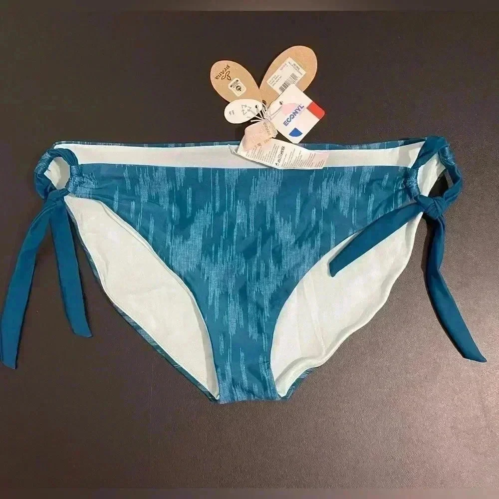 Prana New Swimwear Audrey Bikini Bottom Ikat Print Size XL